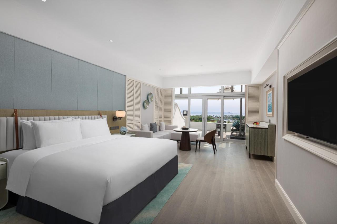 Xiamen International Seaside Hotel -Hotel Corridor Leads To The Stone Exhibition Hall Exteriér fotografie