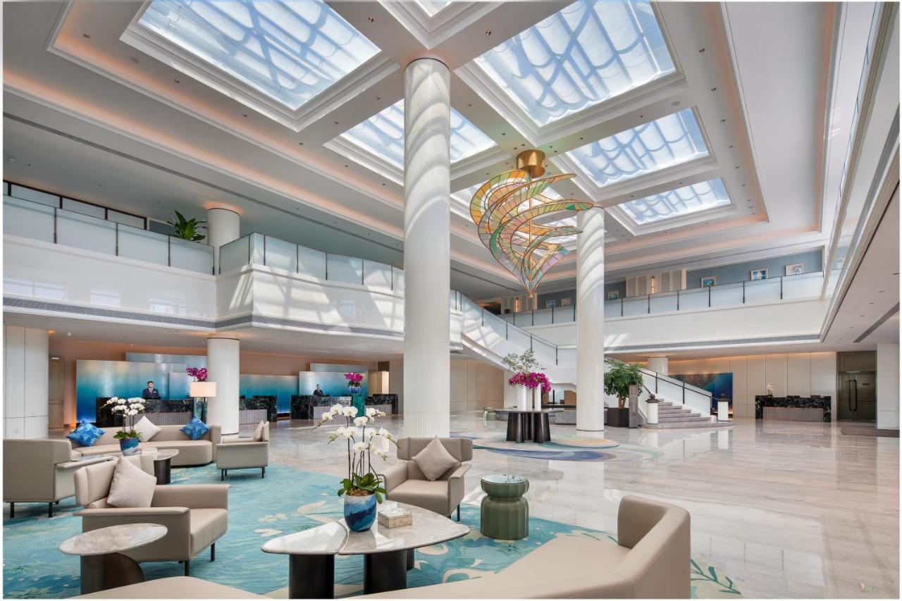 Xiamen International Seaside Hotel -Hotel Corridor Leads To The Stone Exhibition Hall Exteriér fotografie