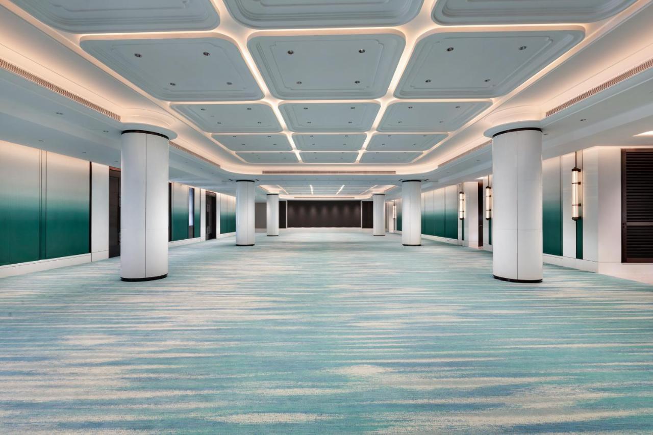 Xiamen International Seaside Hotel -Hotel Corridor Leads To The Stone Exhibition Hall Exteriér fotografie